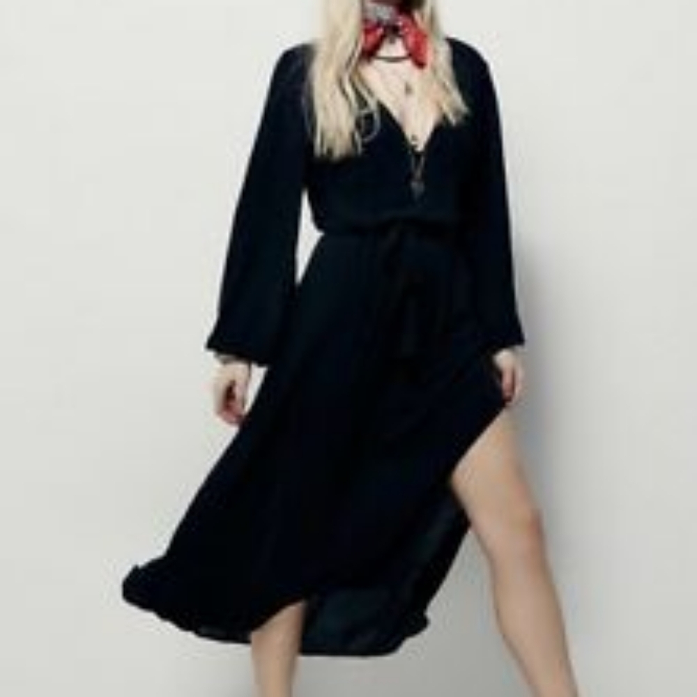 Free people say you love me midi dress